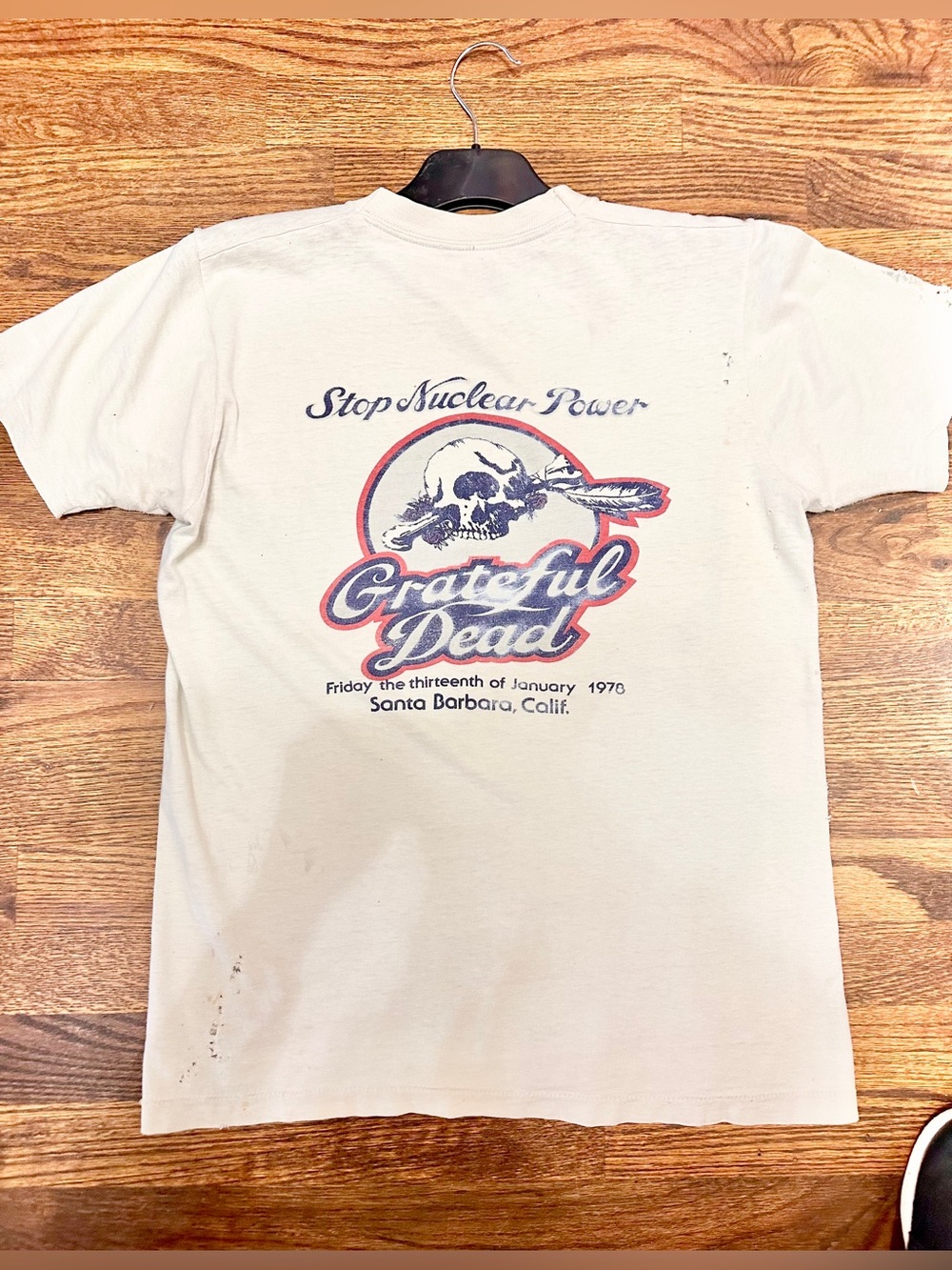 Vintage 1978 “Stop Nuclear power” Grateful Dead Tee